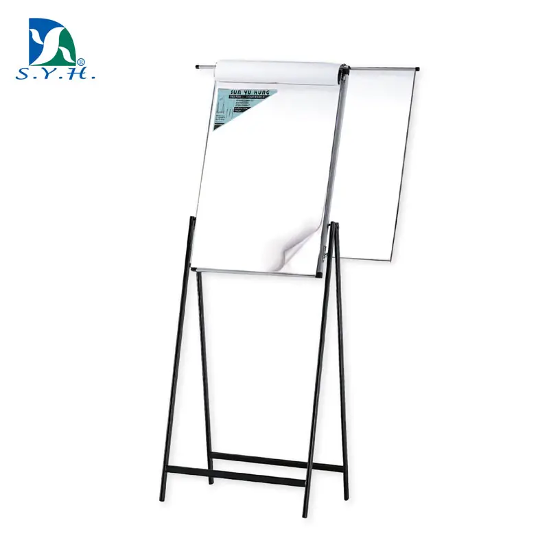 Pizarra Blanca Magnética con Soporte de Trípode Plegable para Uso en Oficina
