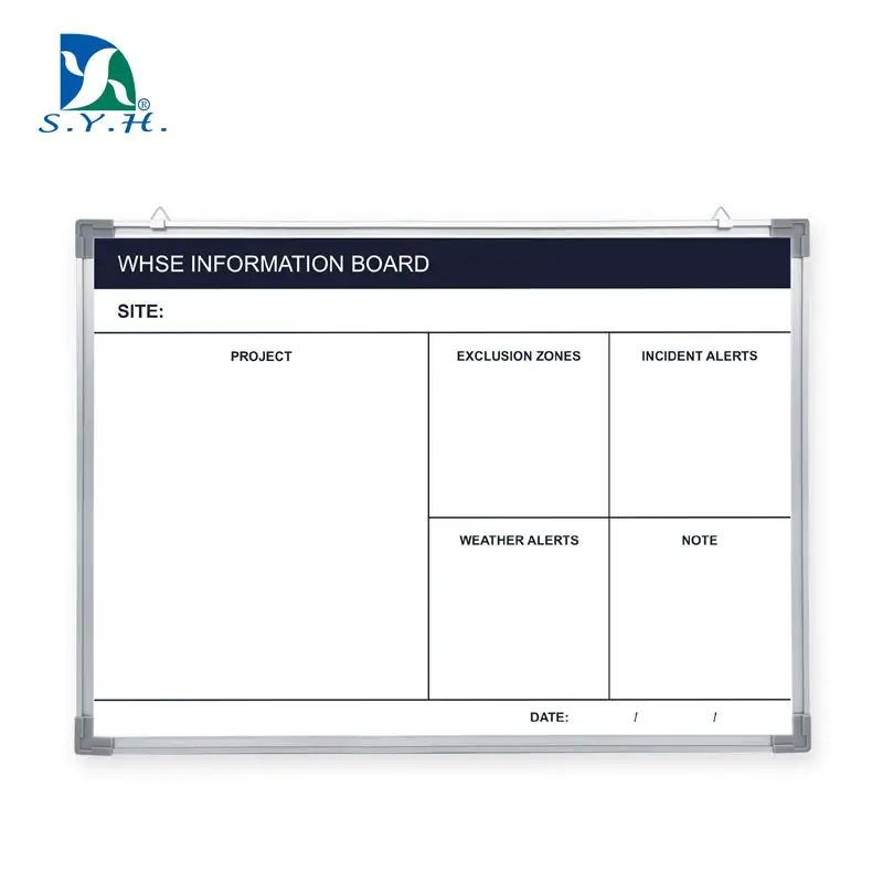 Custom Magnetic Whiteboard for Visual Planning
