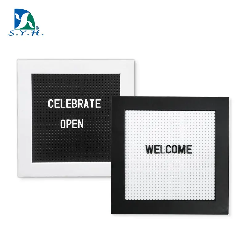 Customizable Frame Letter Board for Stylish Displays Craft Your Message, Express Your Style