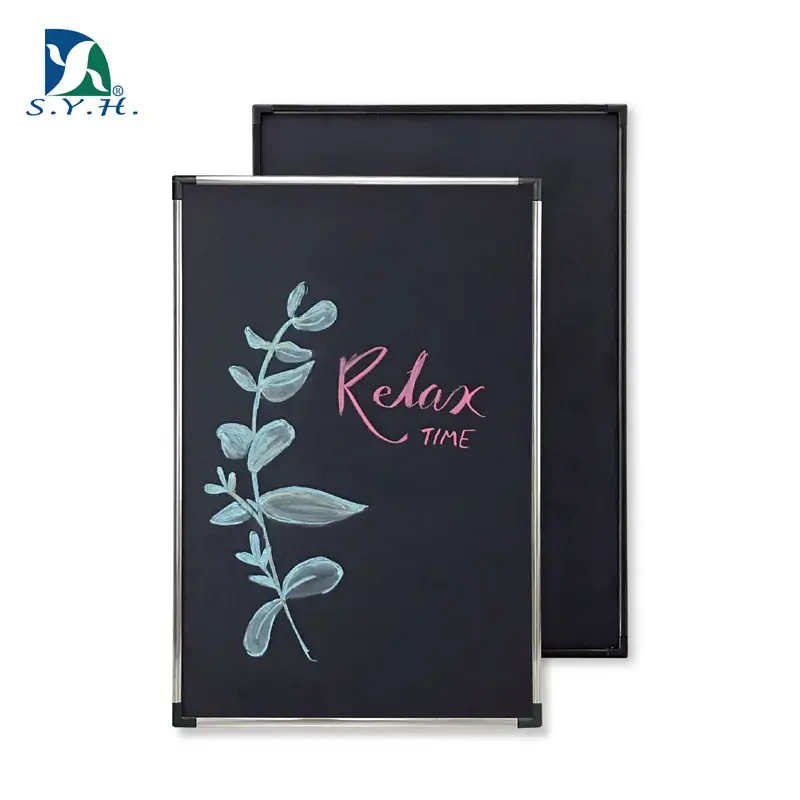 Color Aluminum Frame Magnetic Chalkboard