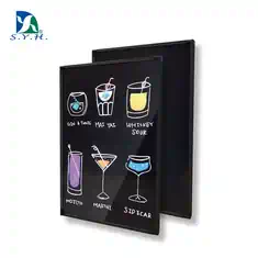 Color Frame Magnetic Blackboard – Chalk Marker Compatible