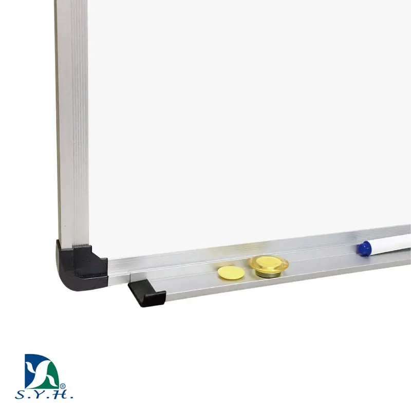 Aluminum Frame Magnetic Whiteboard W/ Hidden Mounting
