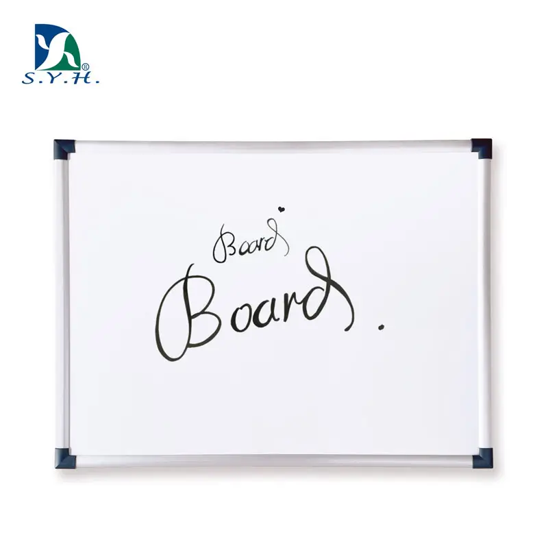 Tablero de Escritura Magnético con Marco de Aluminio Mate