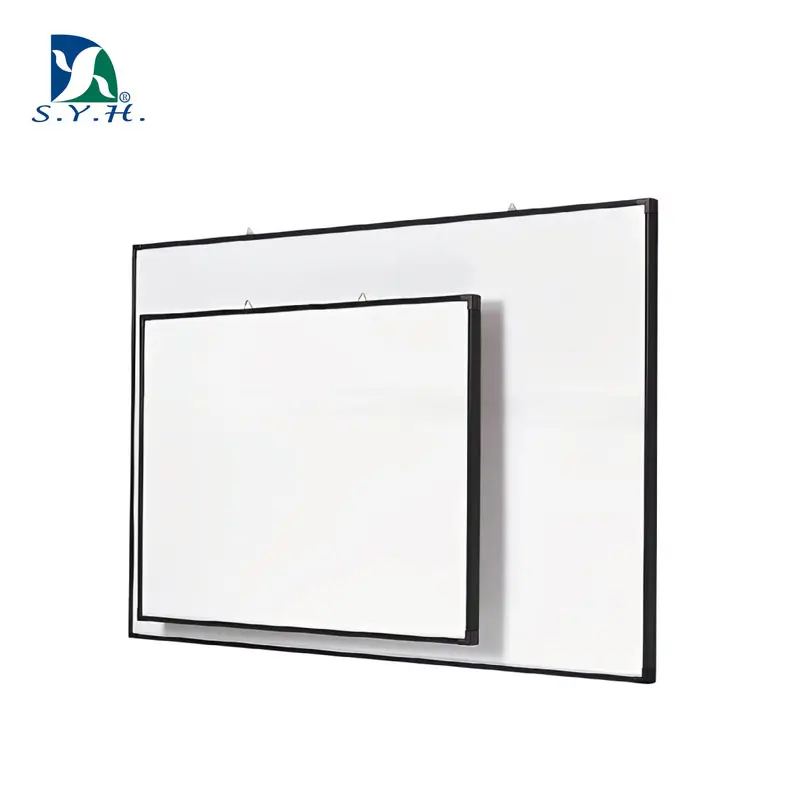 Magnetic Whiteboard with Colored Aluminum Frame