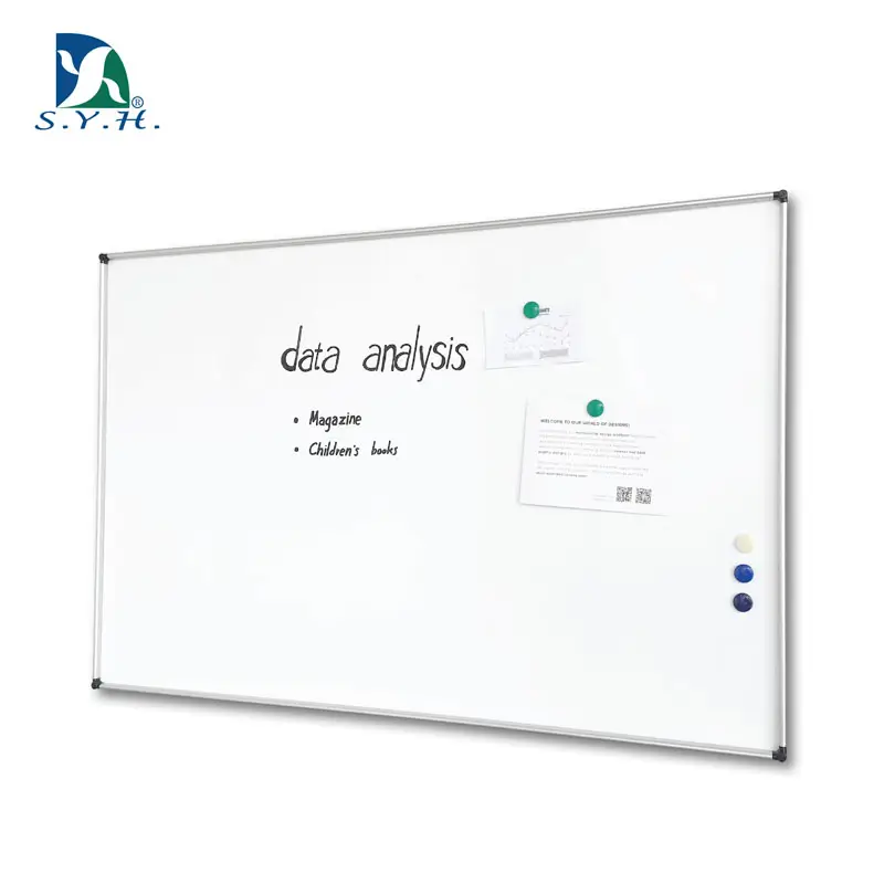 Tablero Blanco Magnético de Borrado en Seco Minimalista